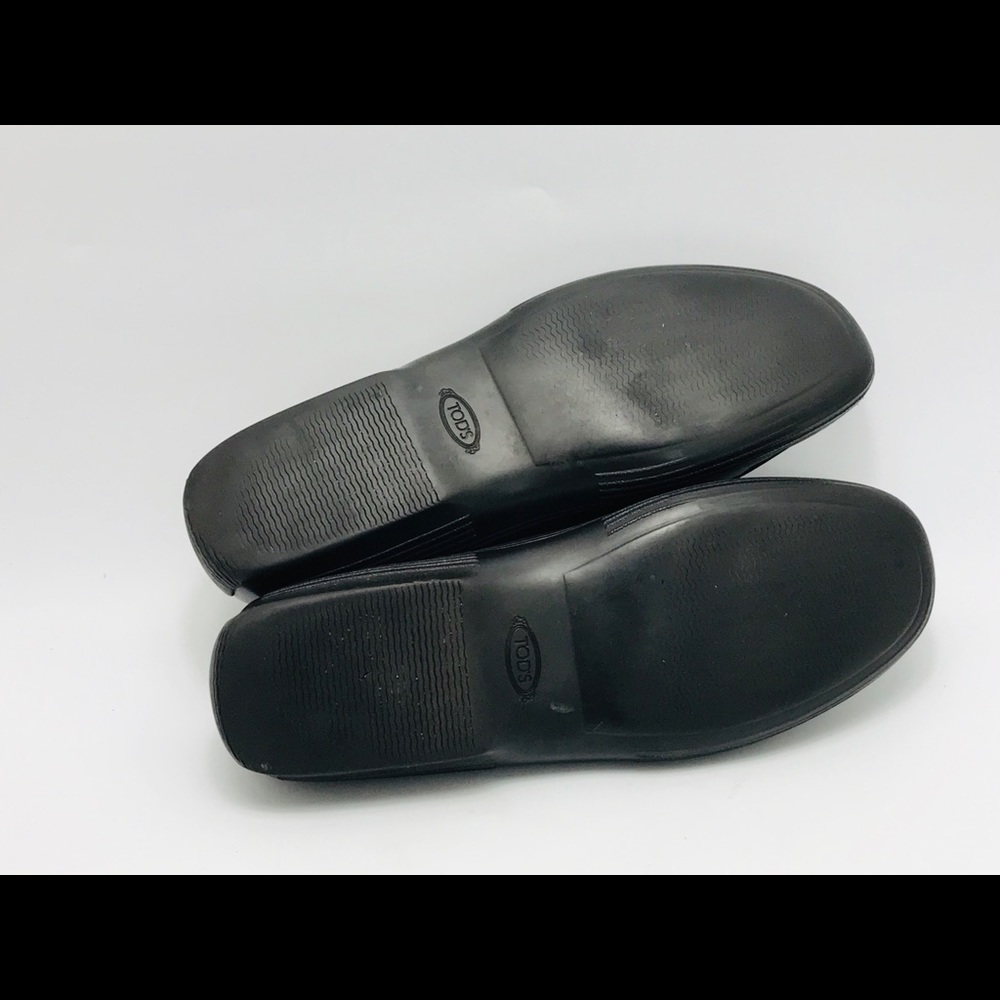 Tods Peter Penny Loafer Moc Leather Slip On Shoes - Picture 7 of 8